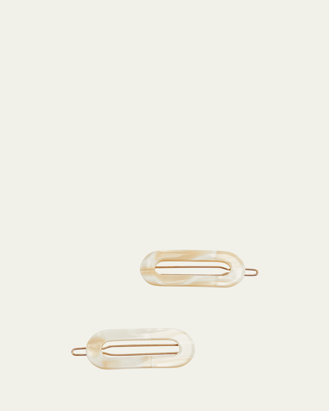 Mini Oval Barrette